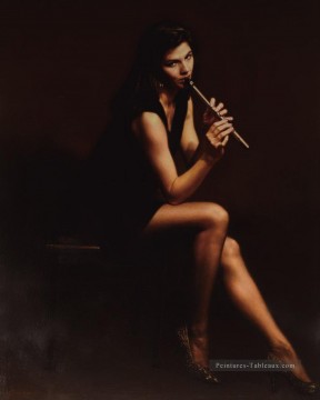  pipe art - Femme Piper Chinois Chen Yifei